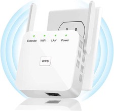 2023 Newest WiFi Extender, WiFi Repeater, Covers Up to 9860 Sq.ft and 60 Devices