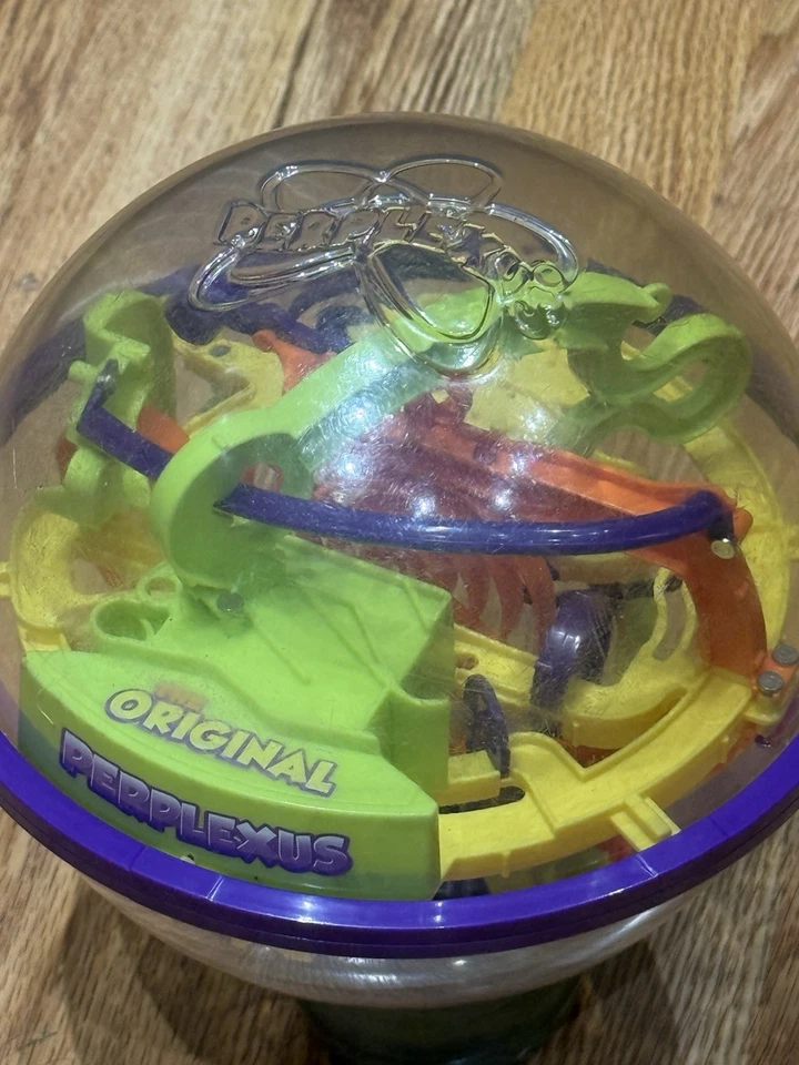 Perplexus Ball Hand Eye Coordination Puzzle Ball Preowned GUC Small Ball Run Fun - Image 3 of 4