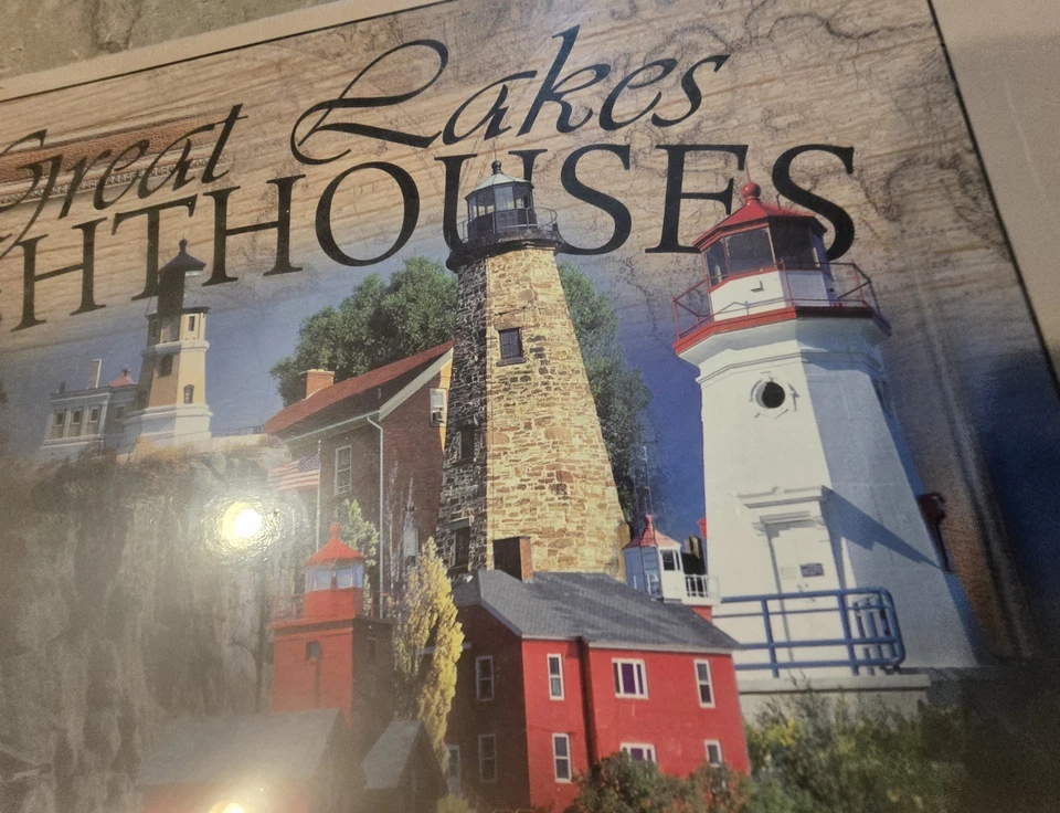 Great Lakes Lighthouse Jigsaw Puzzle 500 Peices New Box Nautical Hobby 18x24 - Image 2 of 4