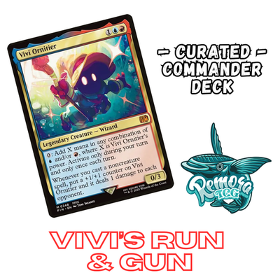 #ad Vivi Ornitier Custom Commander Deck For Casual Play MTG EDH Deck GBP 130.00