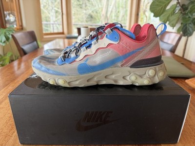 Undercover x Nike React Element 87 Light Beige Mens Size 9.5 Clean Rare