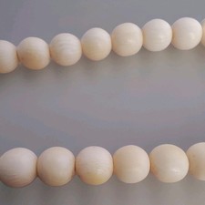 Antica Collana Con Sfere Fatte A Mano E Chiusura In Argento 800