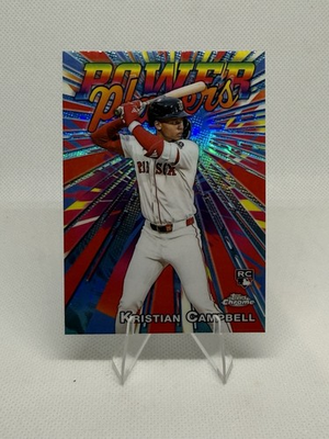 #ad #ad 2025 Topps Chrome Update Kristian Campbell Power Players RC #PP 27 $1.99