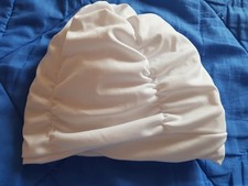 Fashy Badekappe Badehaube mit Innenhaube und weichem Kopfband Damen weiß