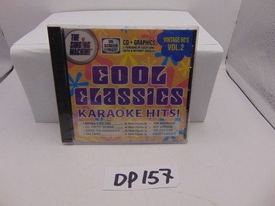 The Singing Machine Karaoke CD CD+G New Sealed Cool Classics 1960's Rock & Roll