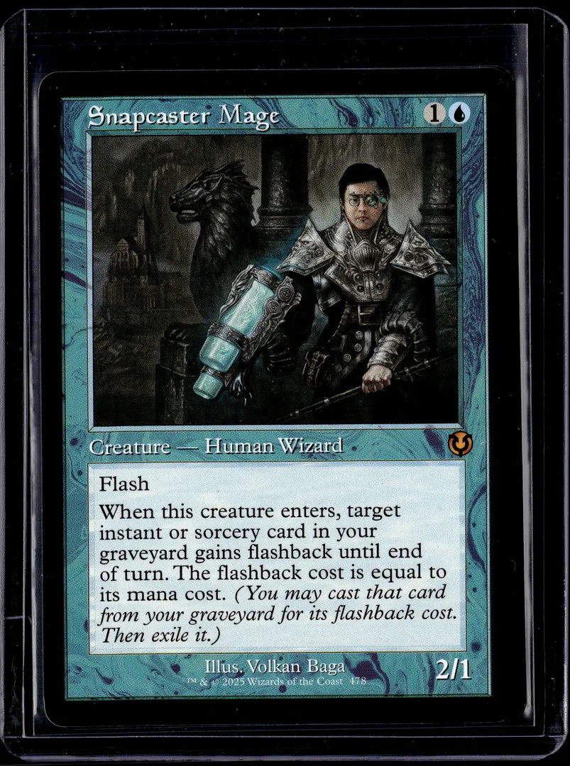 Snapcaster Mage (Retro Frame) - 478 - INR - NM - MTG Magic the Gathering