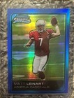2006 Bowman Chrome Football Matt Leinart Rookie Blue Refractor #40/150 USC 