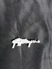 MOTU Masters of the Universe He-Man Weapon Silver Gun Rifle Blaster 1984