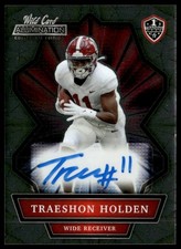 2021 Wild Card Alumination NIL #ANBC-A Traeshon Holden Autographs Silver Hobby