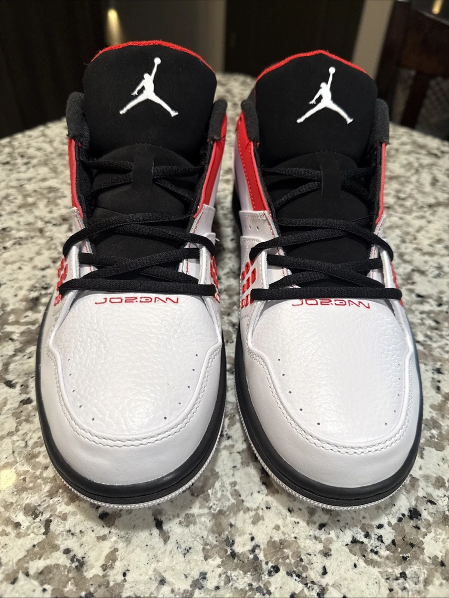 Jordan 1 Flight White Black Red | eBay