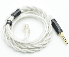 JSHiFi Memory Coaxial Upgrade Cable Silver-Plated OCC Mixed Wire QDC 4.4mm