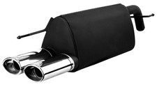 Ulter Endschalldämpfer 2x95×65mm für FIAT Grande Punto & Punto Evo Bj 05-12