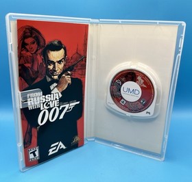 From Russia With Love 007 (Sony PSP, PlayStation Portable,2006) Complete Tested