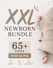 XXL Newborn Baby Clothes Bundle 65+ PCS Size 50 / 0-1 Month