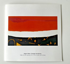 Roger Hilton - Orange & Brown Terry Frost & Peter Lanyan Group Exhibition Card