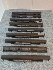 Joblot of 9 Genuine Laptop Battery 3/4/6 Cell HP & Acer HS04 JC04 VI04 AL12A72