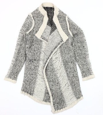 Graue Strickjacke Pullover Damen UK Größe XS Vila Clothes