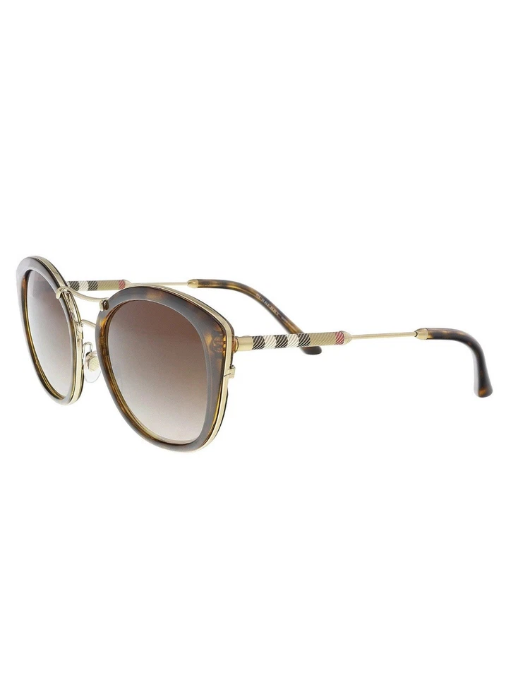 BURBERRY BE 4251Q 300213 53 毫米深哈瓦那棕色渐变太阳镜 — 第 2/4 张图片