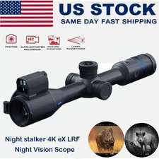 Night Stalker 4K eX 70mm 940nm LRF Night Vision Scope with Rangefinder version