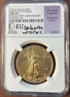 2016 $50 AMERICAN GOLD EAGLE 1 OZ  30TH ANNIVERSARY NGC MS70 FIRST DAY JONES SIG