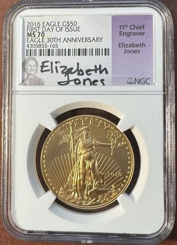 2016 American Gold Eagle 1 oz — photo from the most recent tracked eBay sale