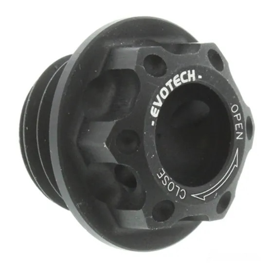 ÖLeinfüLlschraube Evotech 20X2.5Mm Mattschwarz FüR Honda CB 600 F Hornet 1998-15-image