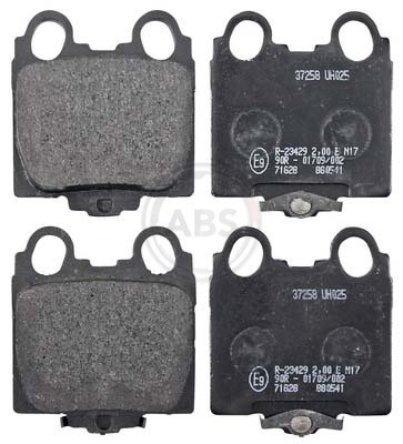 A.B.S.-OE 37258-OE Brake Pad Set, disc brake for LEXUS,TOYOTA