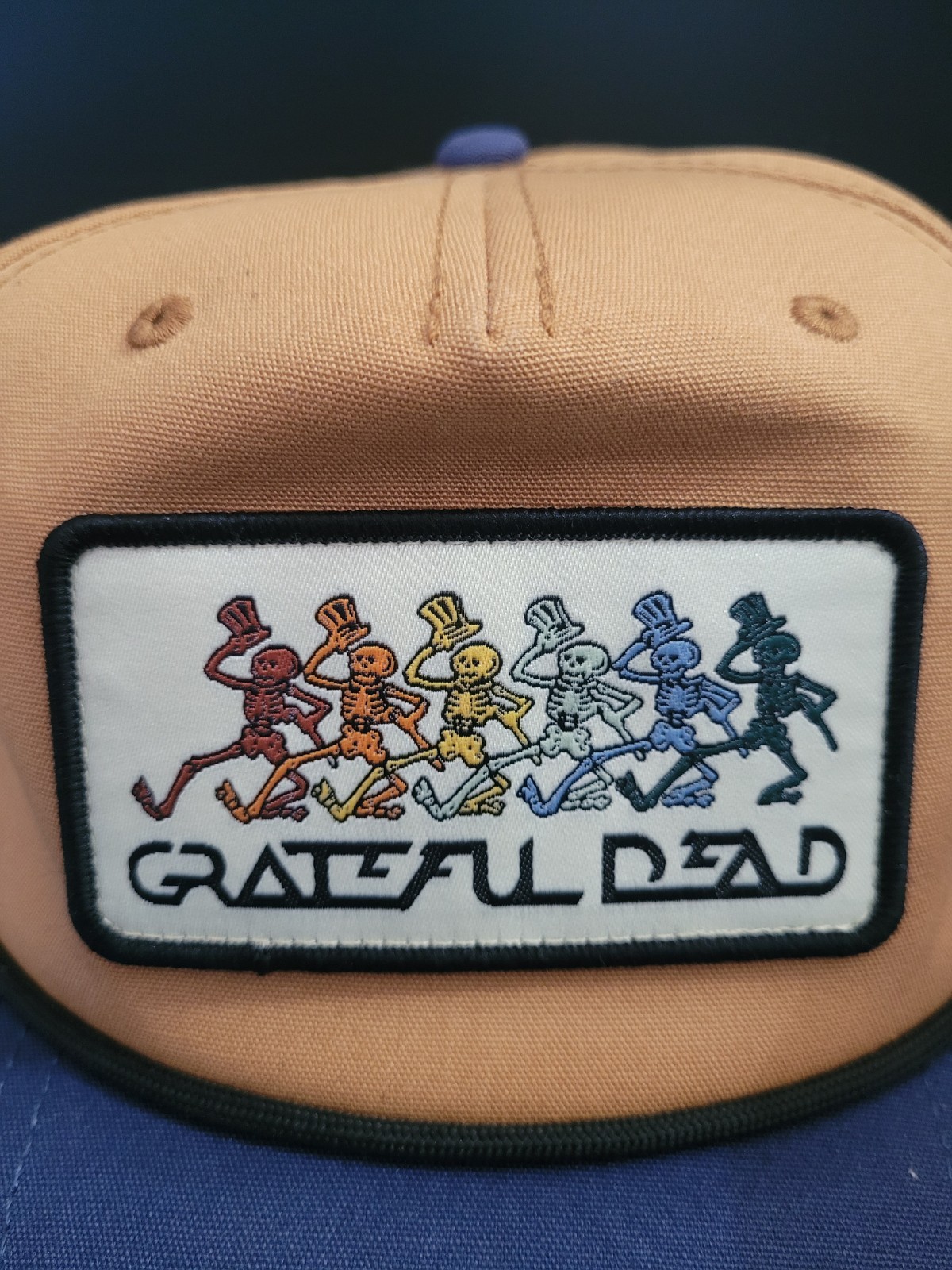 Grateful Dead Patch Adult Adjustable Snapback Hat… - image 2