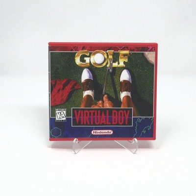 Golf - Item & Manual w/ CustomGameCases Box - Very Good Cond - Tested - VB
