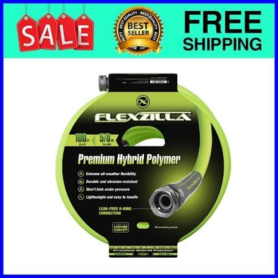 #ad Flexzilla® Premium Grade Garden Hose 5 8 in x 100ft.Hybrid Polymer ZillaGreen $64.63
