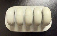 Quirky Cordies Desktop Cable Organizer for Power Cords Cables Gray