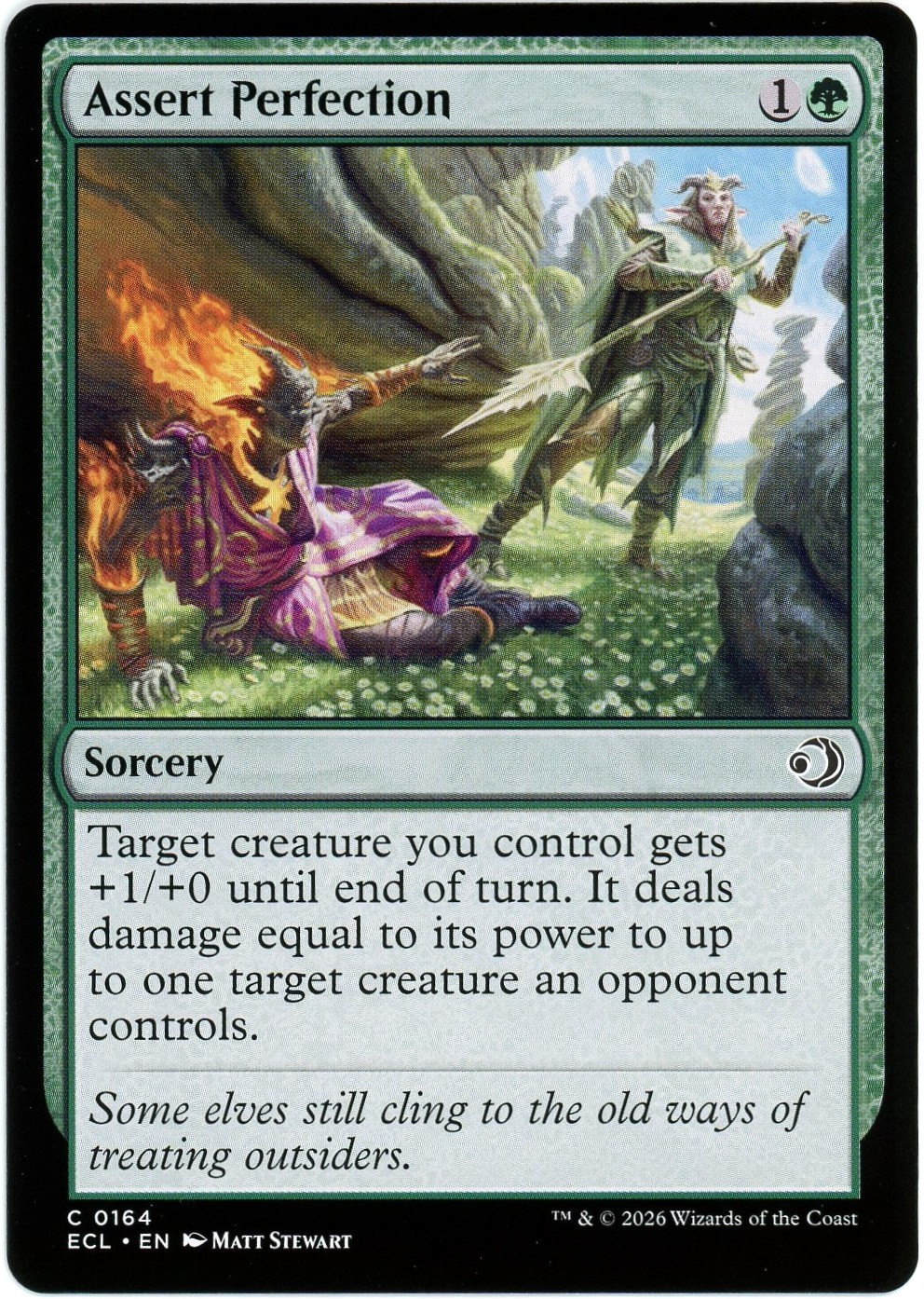 Assert Perfection - 0164 - Lorwyn Eclipsed ECL - MTG - NM/M