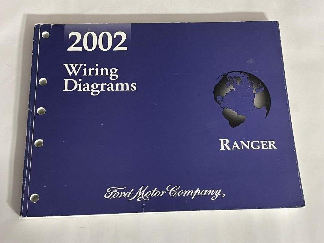 2002 Ford Ranger Truck Electrical Wiring Diagram Shop Manual Repair