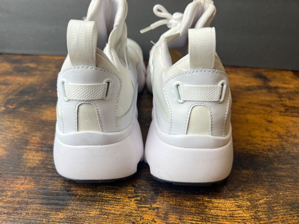 Nike Pocketknife DM Triple White Mens Running Sneakers Shoes 