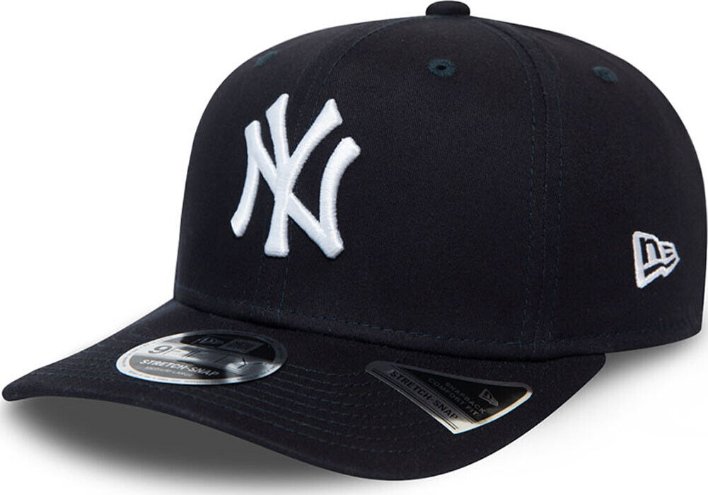 New Era New York Yankees Navy White Stretch Snapback Cap New Era New York Yankees Navy White Stretch Snapback Cap