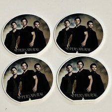4 Supernatural Plastic Bow Embellishments