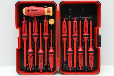 Felo E-Smart 14 Piece Set - Slotted, Phillips, Pozidriv, Torx Tip