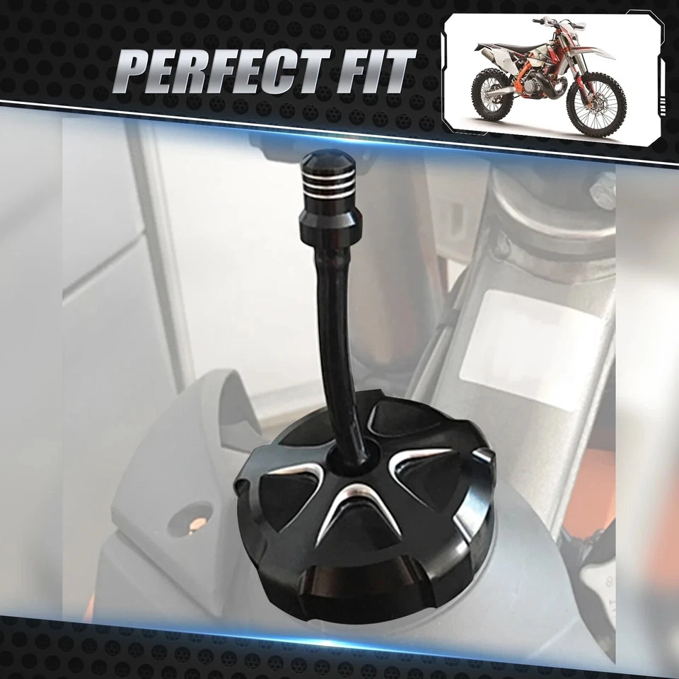 Tapa de combustible del tanque de gasolina 1999 2000 2001 2002 2003 2004 Honda XR250R tapa negra Foto 4 de 4