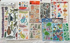 U CHOOSE VTG NIOP SCRAPBOOK STICKERS MRS GROSSMANS STICKOPOTAMUS SANDYLION