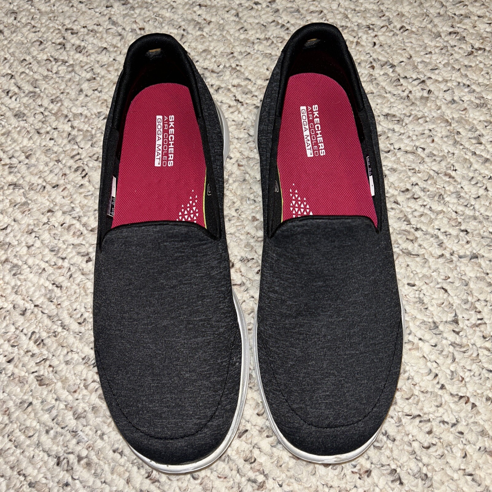 Skechers Air Cooled Goga Mat Ultra Go Walk Shoes Size… Gem