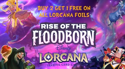 Disney Lorcana Rise of the Floodborn - Kartenfolien aussuchen