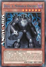 DELG, THE DARK MONARCH (Delg The Dark Monarch) • Rare Blue • DL17 IT009 • Yugioh