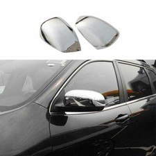 Fit For Jeep Cherokee 2014-2020 ABS Chrome Rear View Side Door Mirror Cover 2PCS