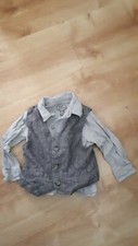 Boys Shirt Waistcoat 12-18 Months