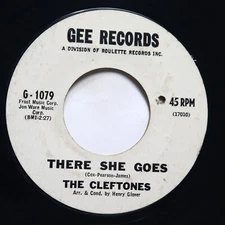 CLEFTONES - THERE SHE GOES / LOVER COME BACK TO ME - SOUL 45