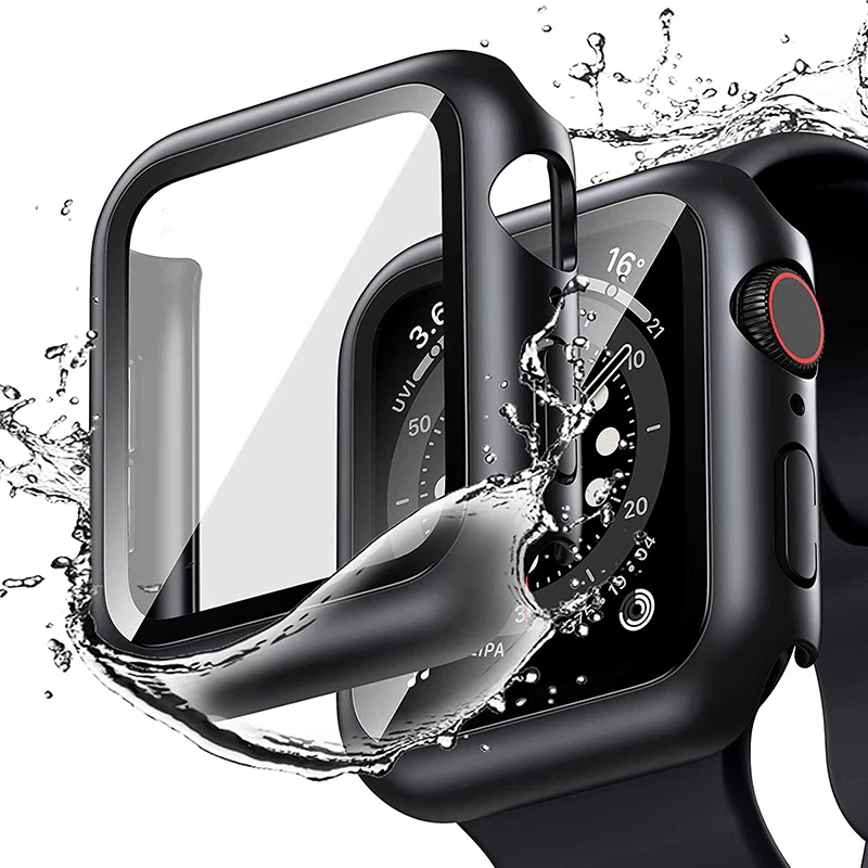 Cristal templado + funda para accesorios Apple Watch  Foto 3 de 4