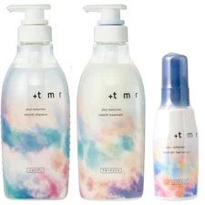 Plus Tomorrow +tmr Shampoo Treatment Serum Smooth Refill Bottle Hair Japan