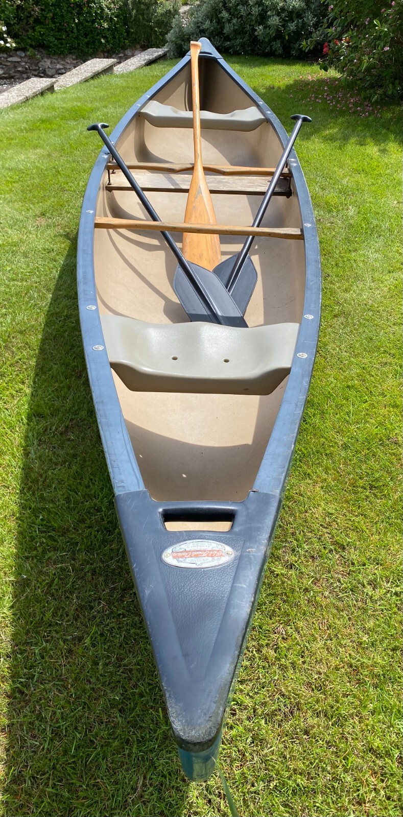 Canadian Canoe Old Town Discovery 174, kayak With 3 Paddles eBay