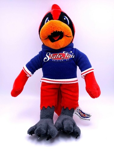 Casey Red Cardinal Bird Mascot for North Carolina State Fair Plush Figure Doll | eBay