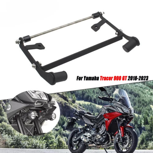 LED Front Brackets Fog Light Bracket Headlight For Yamaha Tracer900 GT 2018-2020 - Picture 1 of 16